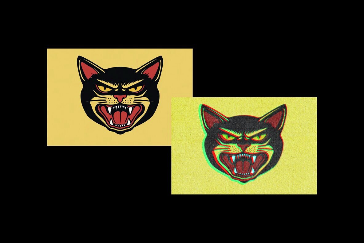 Vintage Screen Printing Design Effect 5