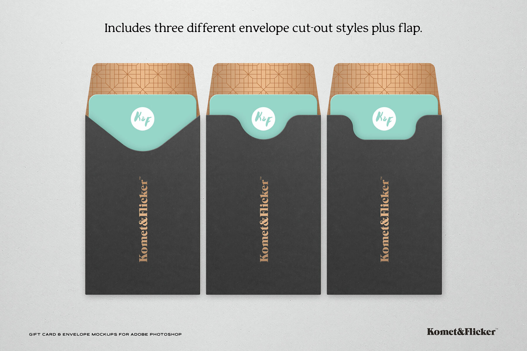 Gift Card   Envelope Mockups for Photoshop 8