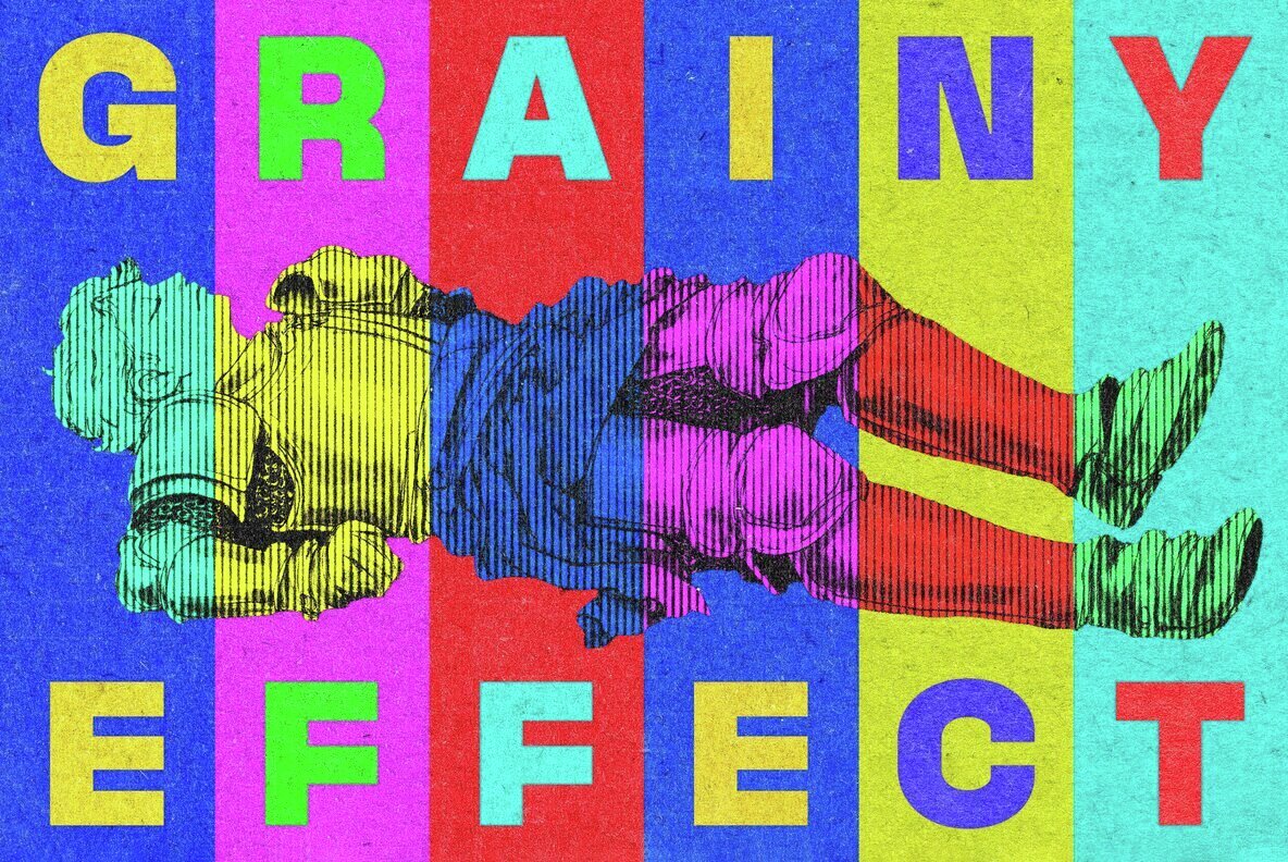 Grainy Halftone Effect 1
