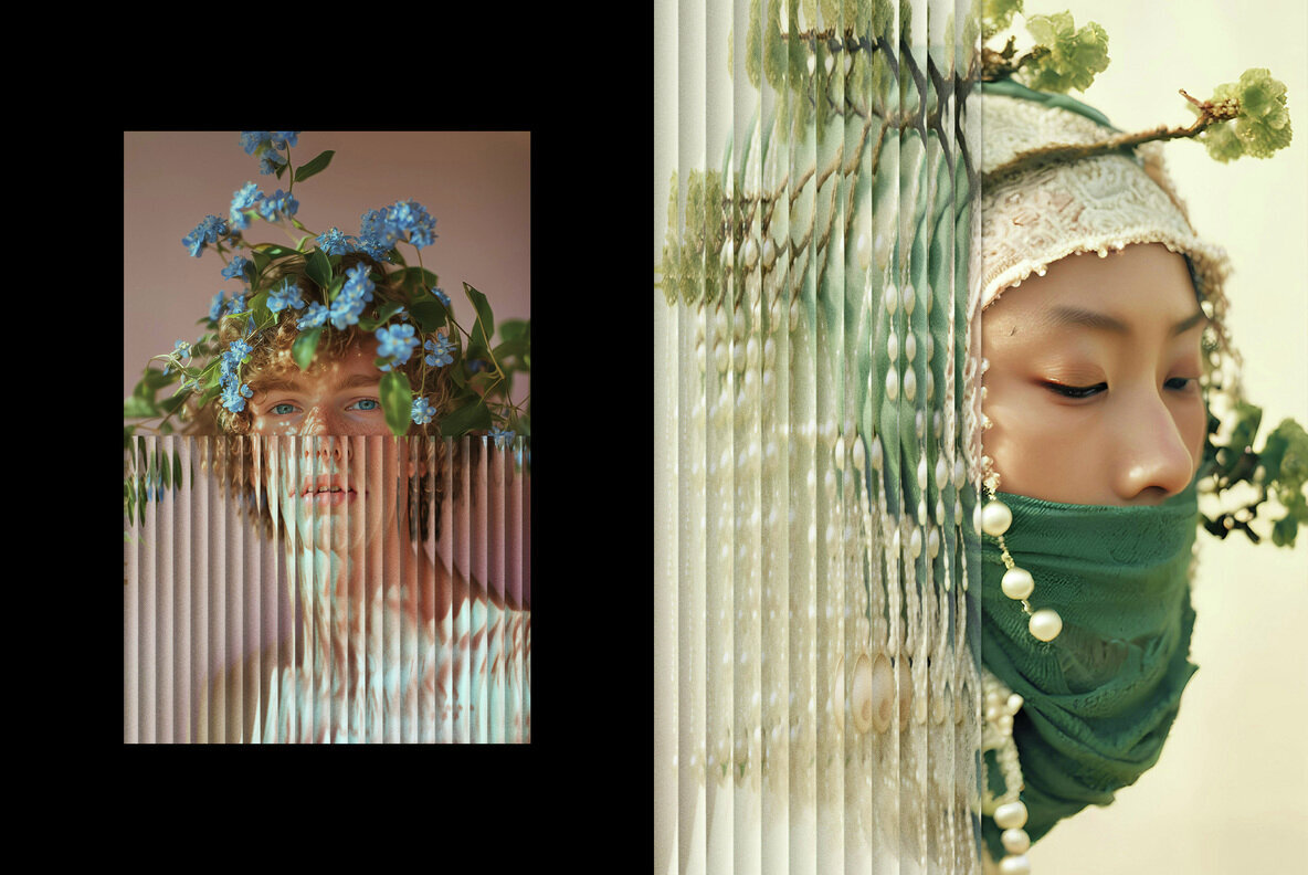 Refracted Glass Photo Effect 3