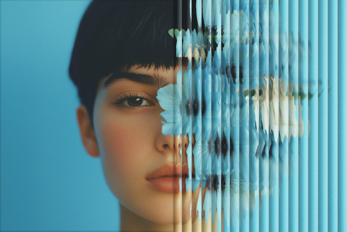 Refracted Glass Photo Effect 7