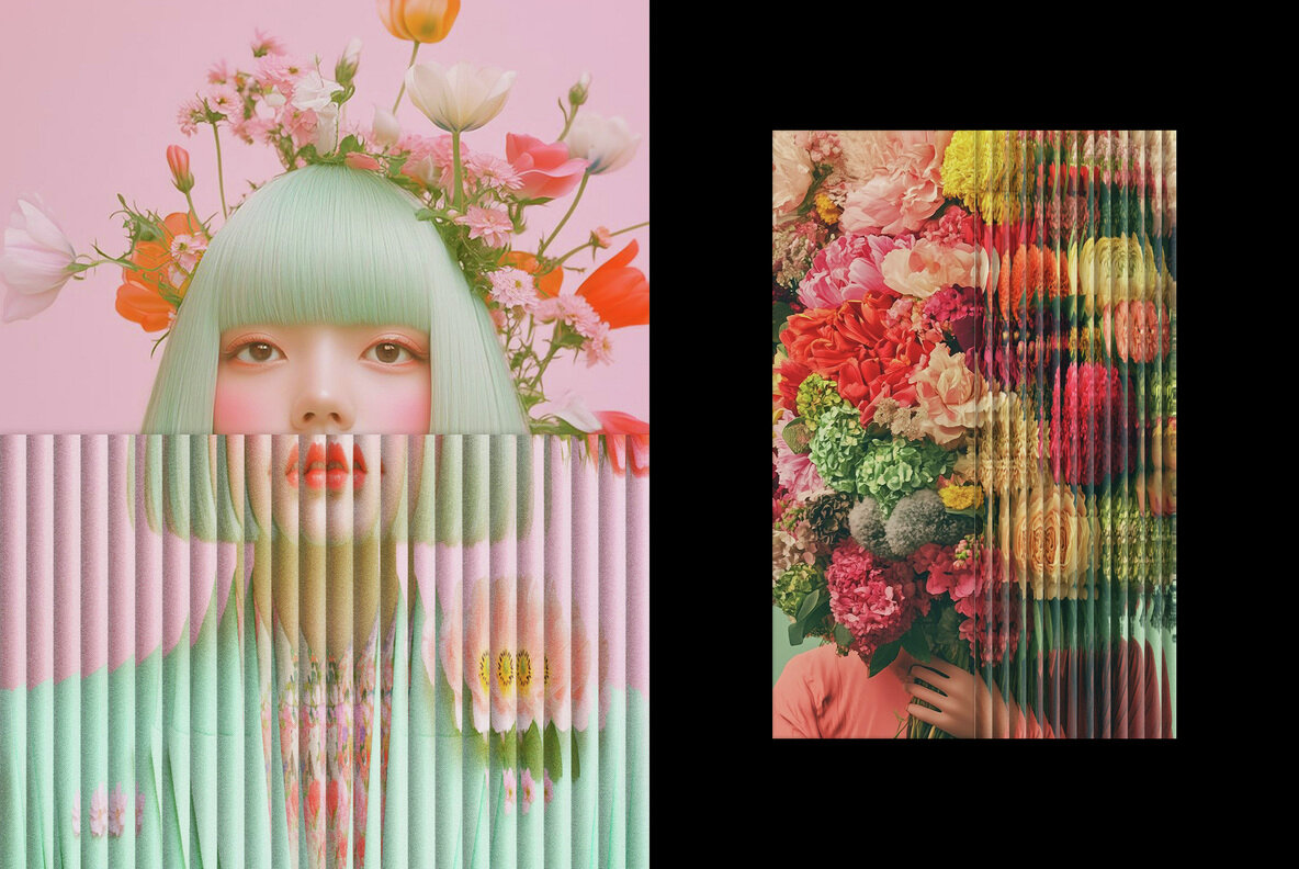 Refracted Glass Photo Effect 9