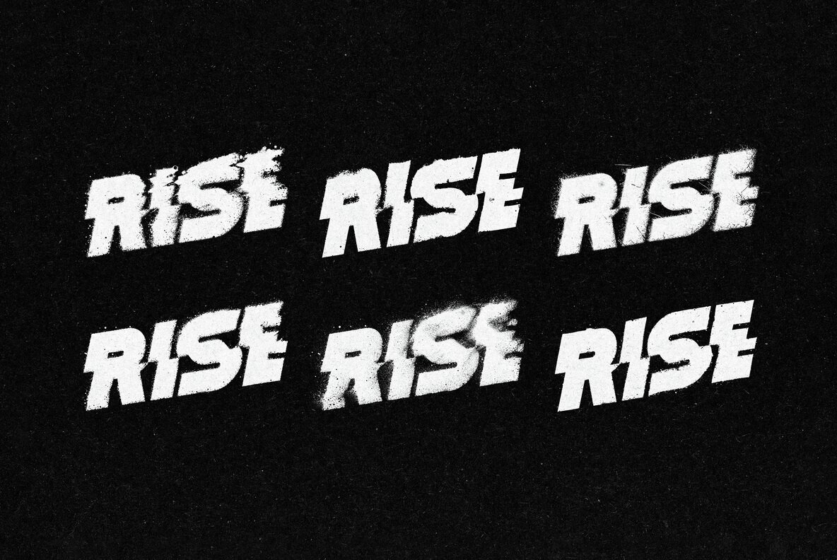 Dust Distortion Text and Logo Effect 2