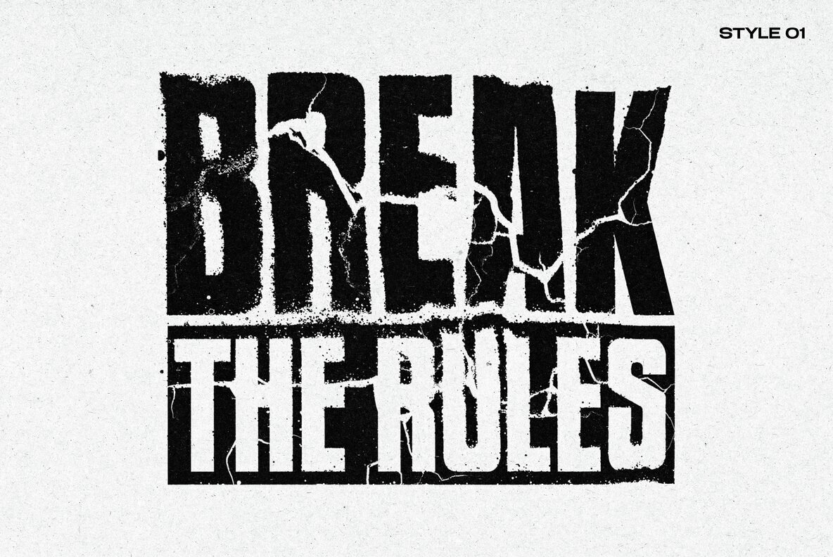 Dust Distortion Text and Logo Effect 3