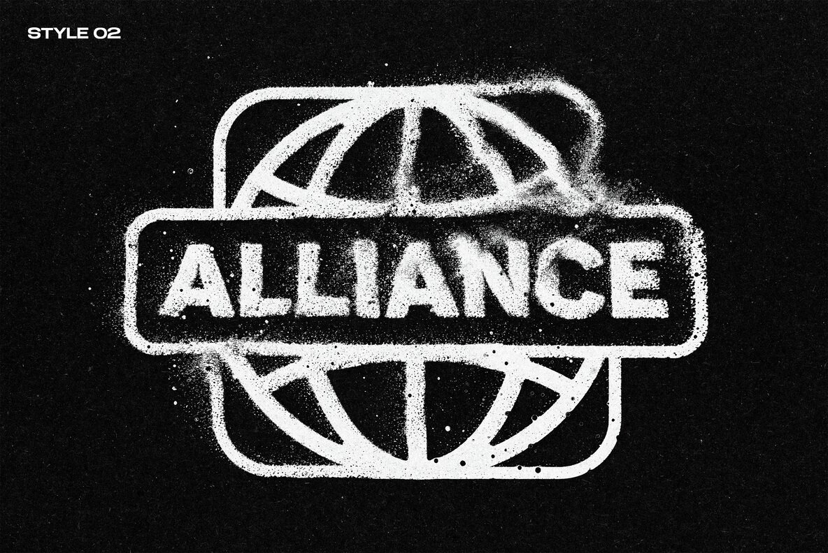 Dust Distortion Text and Logo Effect 4