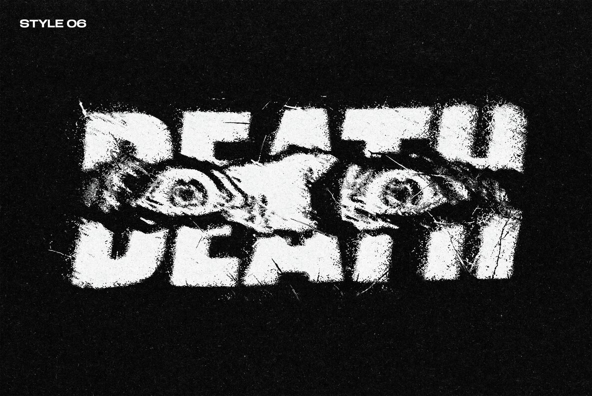 Dust Distortion Text and Logo Effect 8