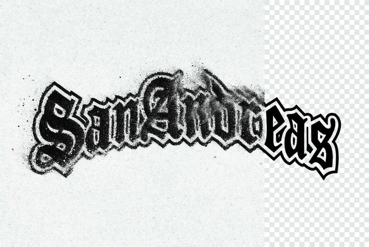 Dust Distortion Text and Logo Effect 9