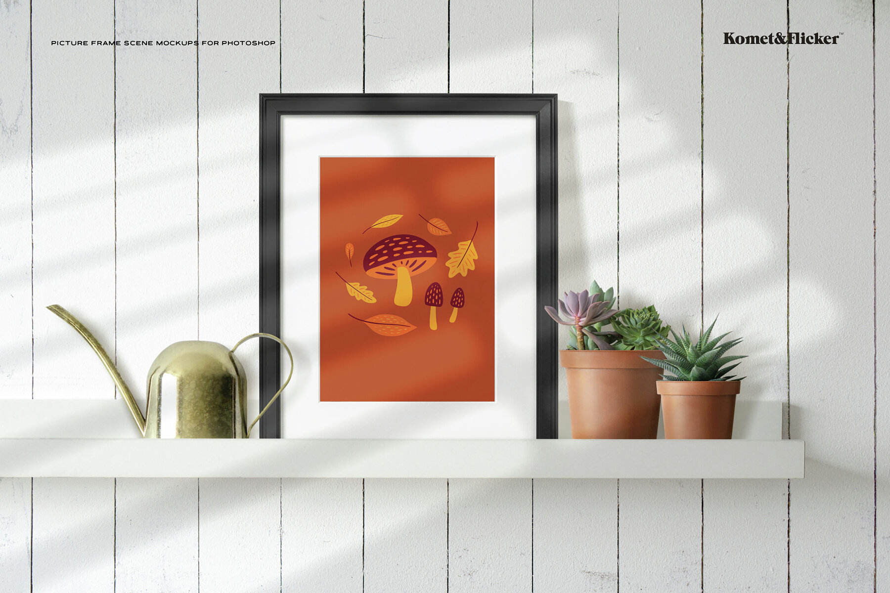 Picture Frame Scene Maker Mockup for Photoshop 3