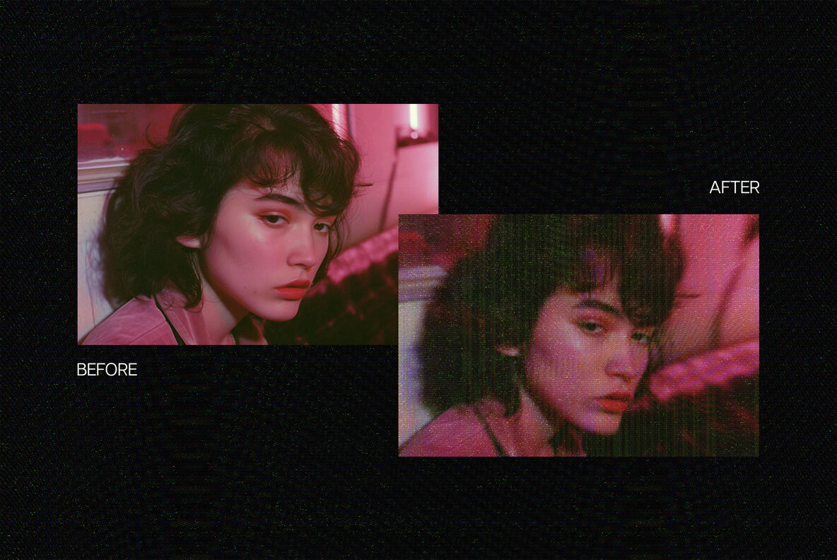 CCTV Screen Flicker Effect 16