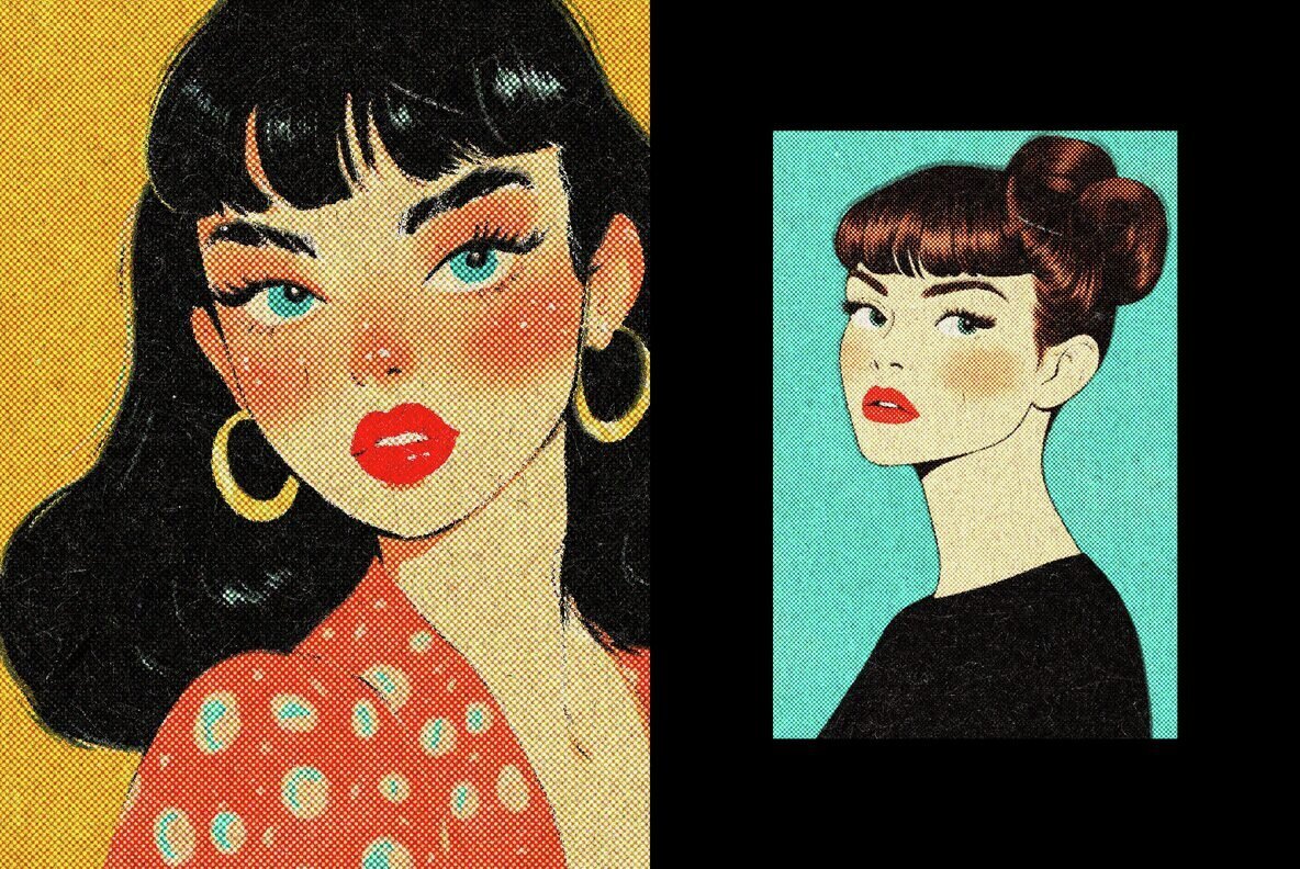 Retro Printer Design Effect 2