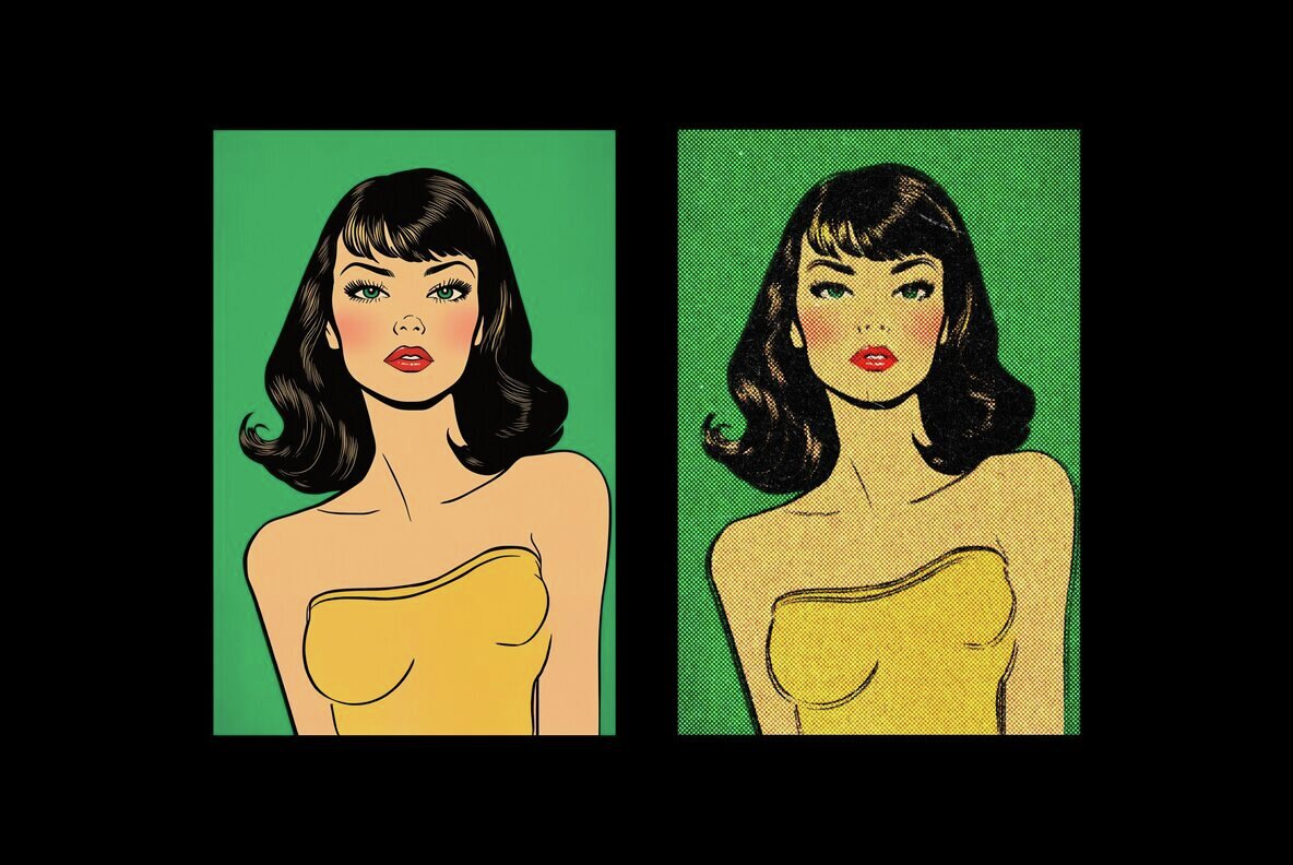 Retro Printer Design Effect 4