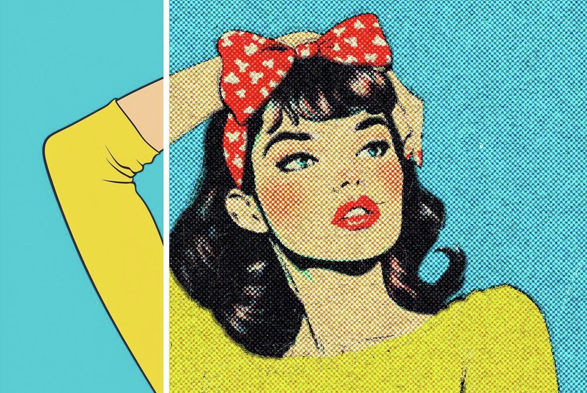 Retro Printer Design Effect 5