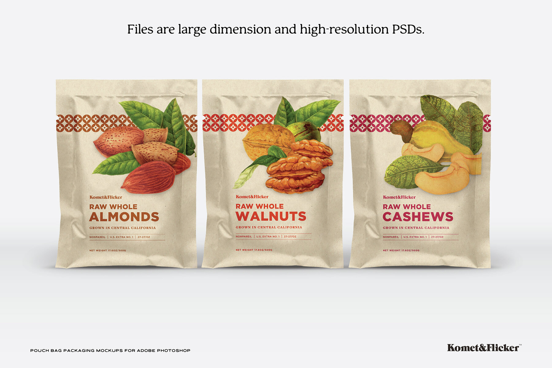 Pouch Bag Packaging Mockups for Photoshop 10