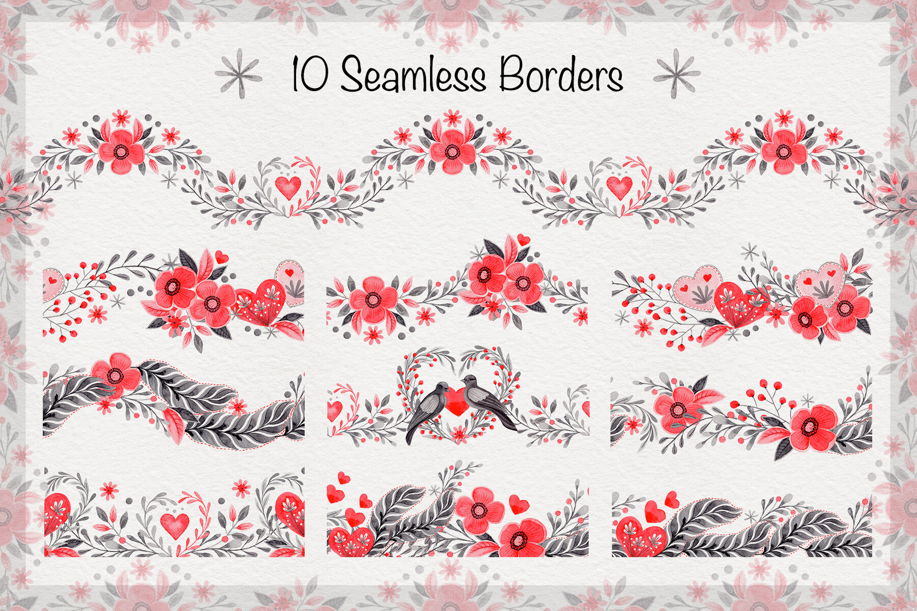 Love Dove Watercolor Wedding Collection 7