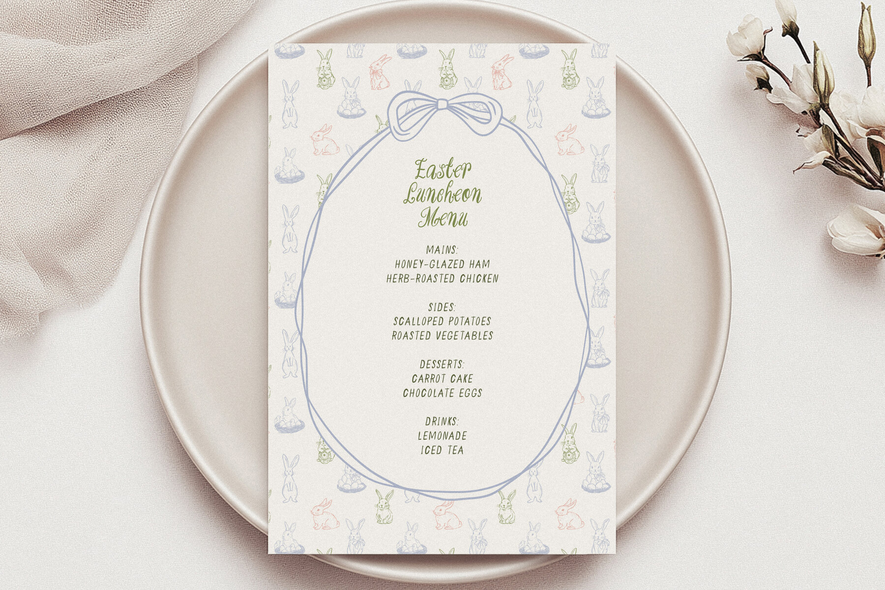 Hello Easter   Hand Drawn Line Art Easter Collection 5