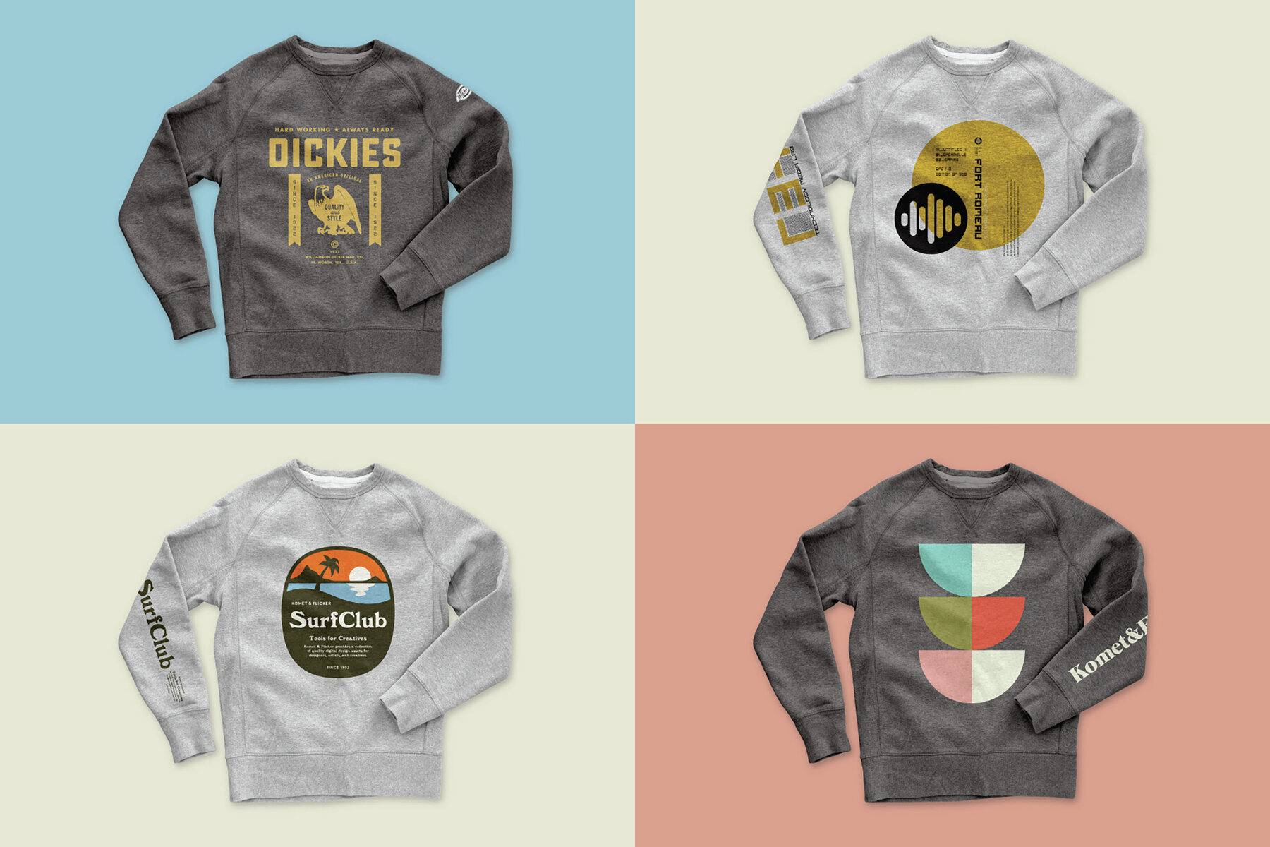 Athletic Sweatshirt Mockups for Photoshop 3