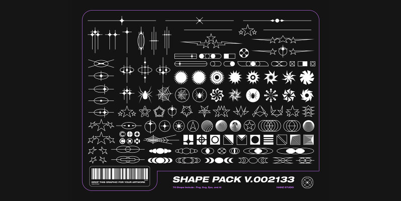 Shape Pack V 002133
