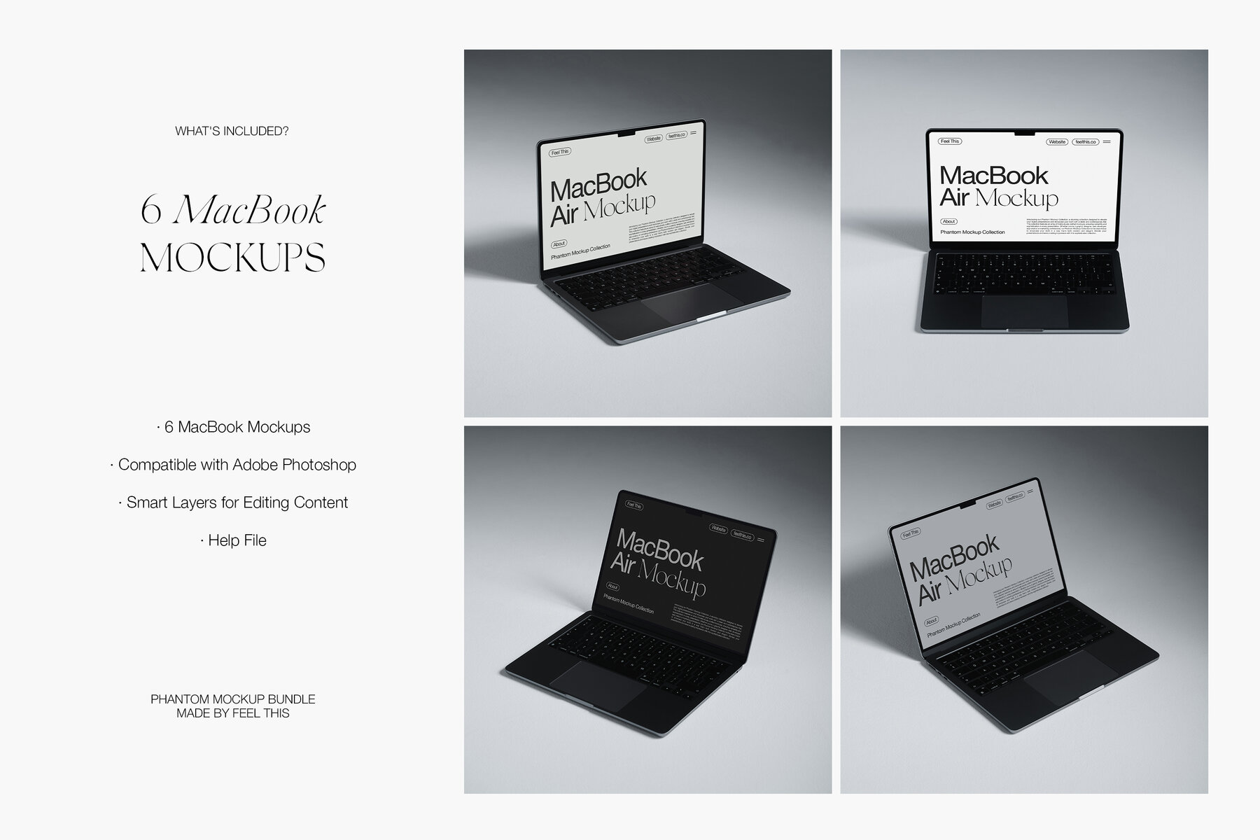 iPhone iPad and MacBook Mockups for Photoshop PSD 9