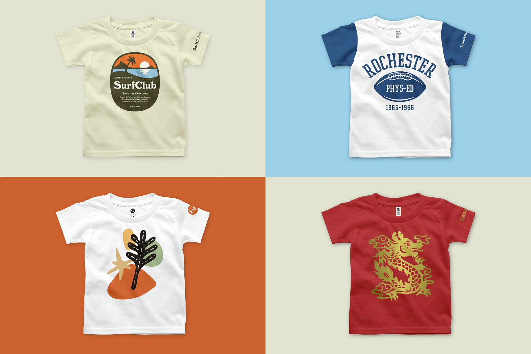 Children   s T shirt Mockup for Photoshop 7