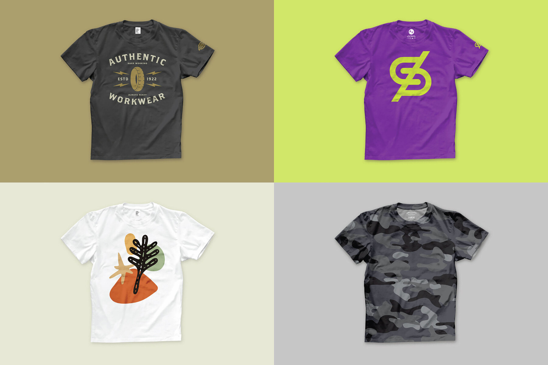 Crewneck T shirt Mockups for Photoshop 8