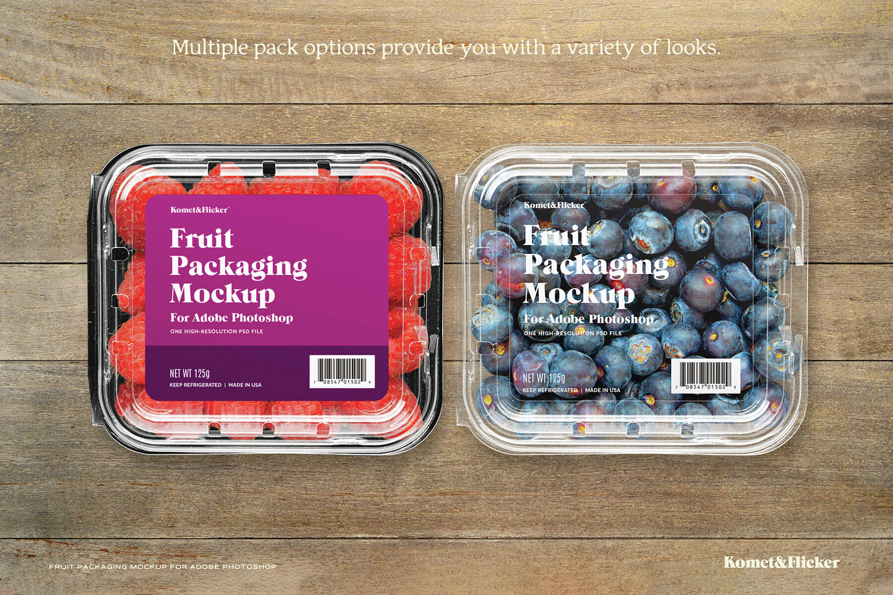 Fruit Packaging Mockup for Photoshop 2