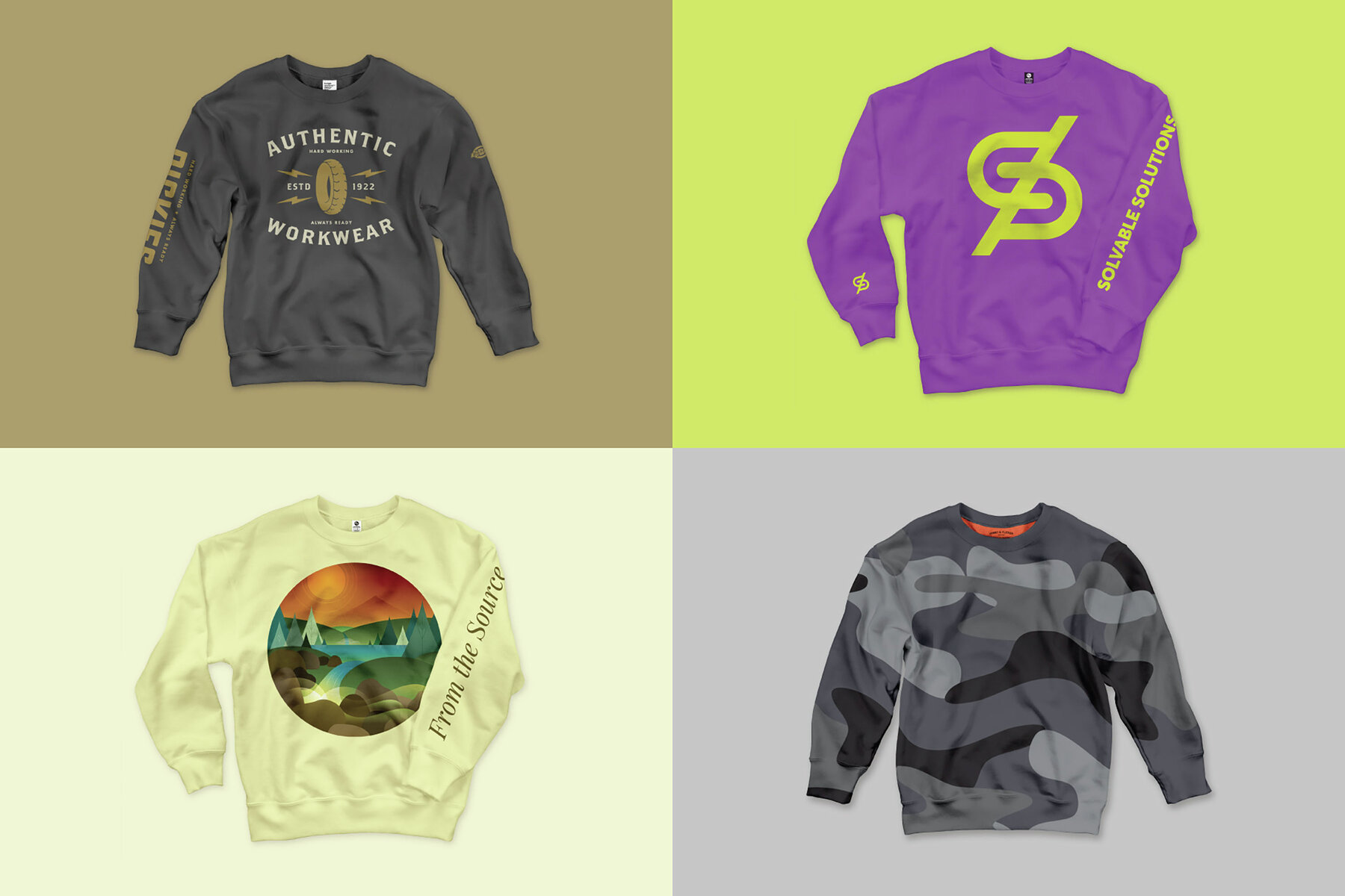 White Sweatshirt Mockups for Photoshop 7