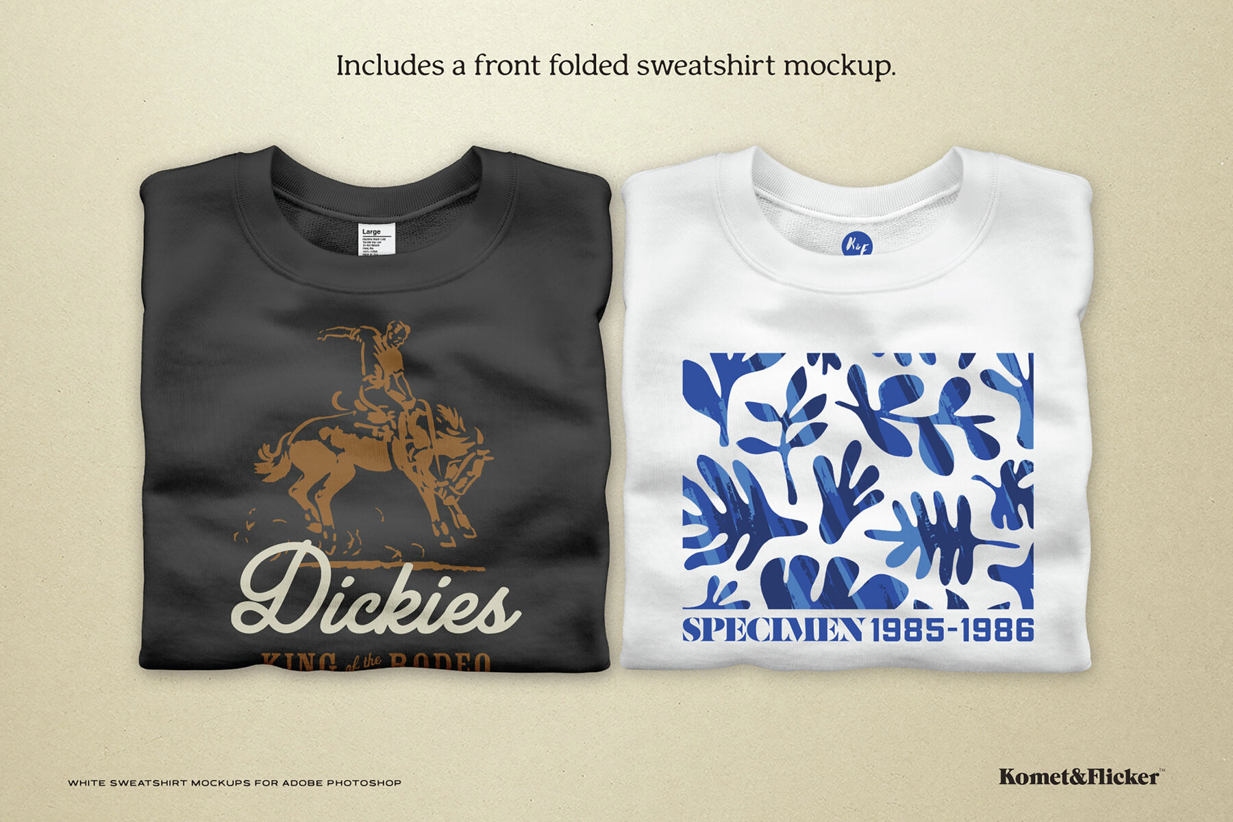 White Sweatshirt Mockups for Photoshop 9