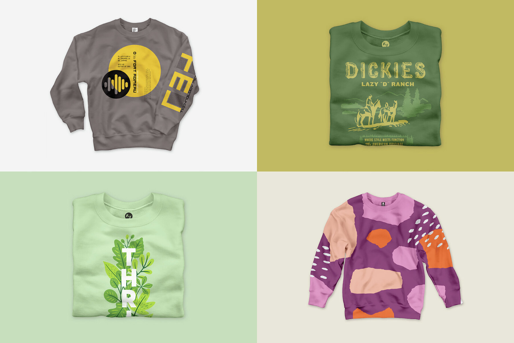 White Sweatshirt Mockups for Photoshop 10