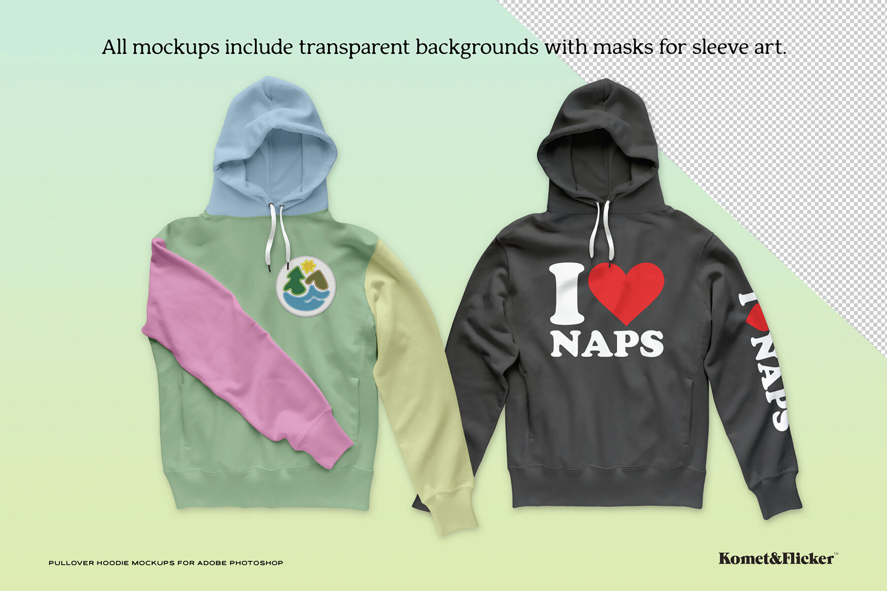Pullover Hoodie Mockups for Photoshop 5