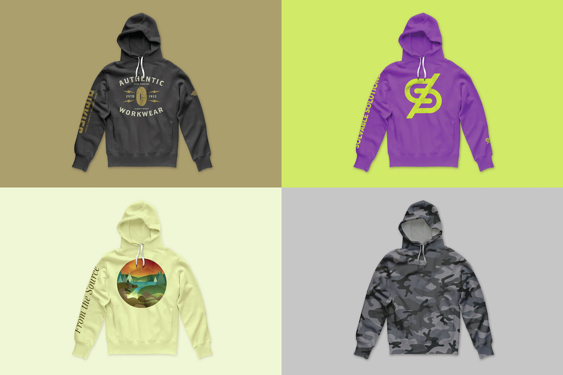 Pullover Hoodie Mockups for Photoshop 8
