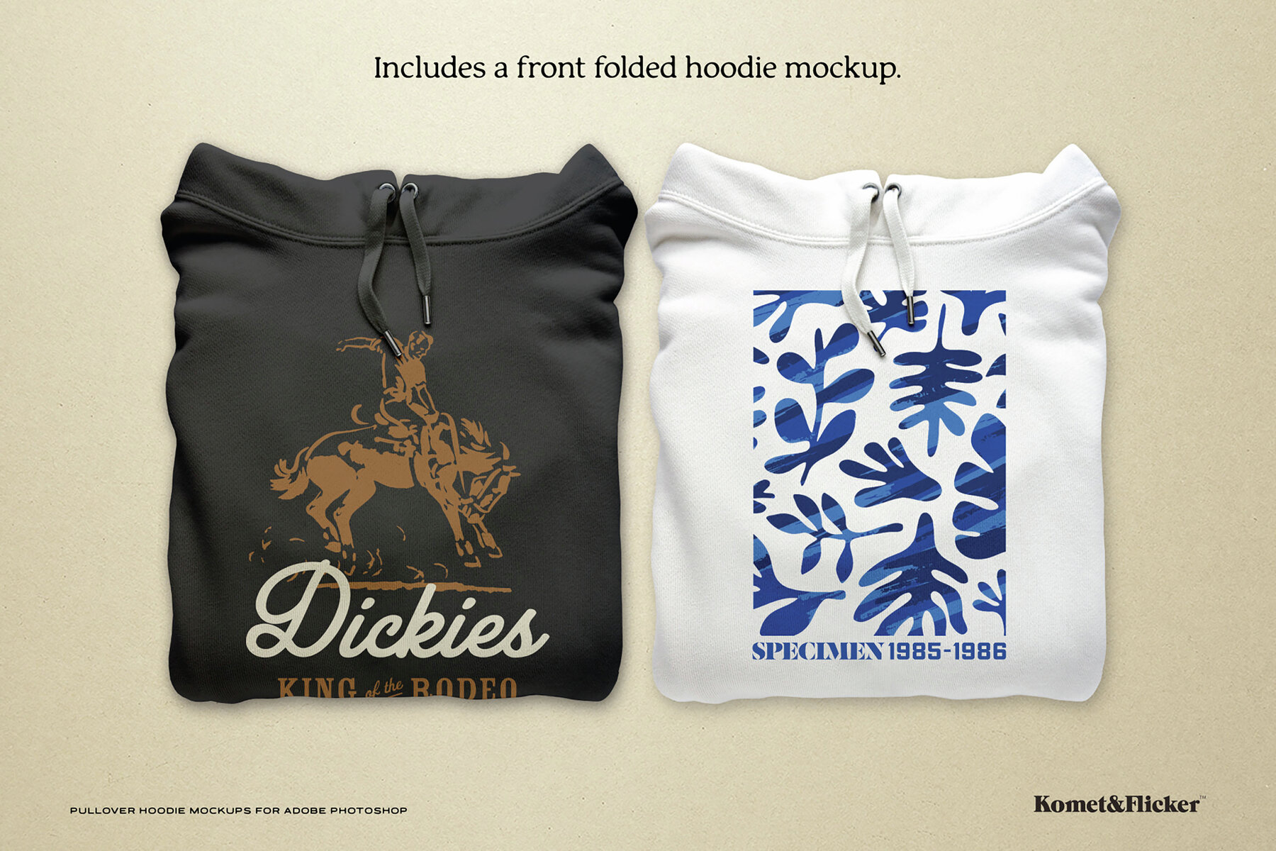 Pullover Hoodie Mockups for Photoshop 9