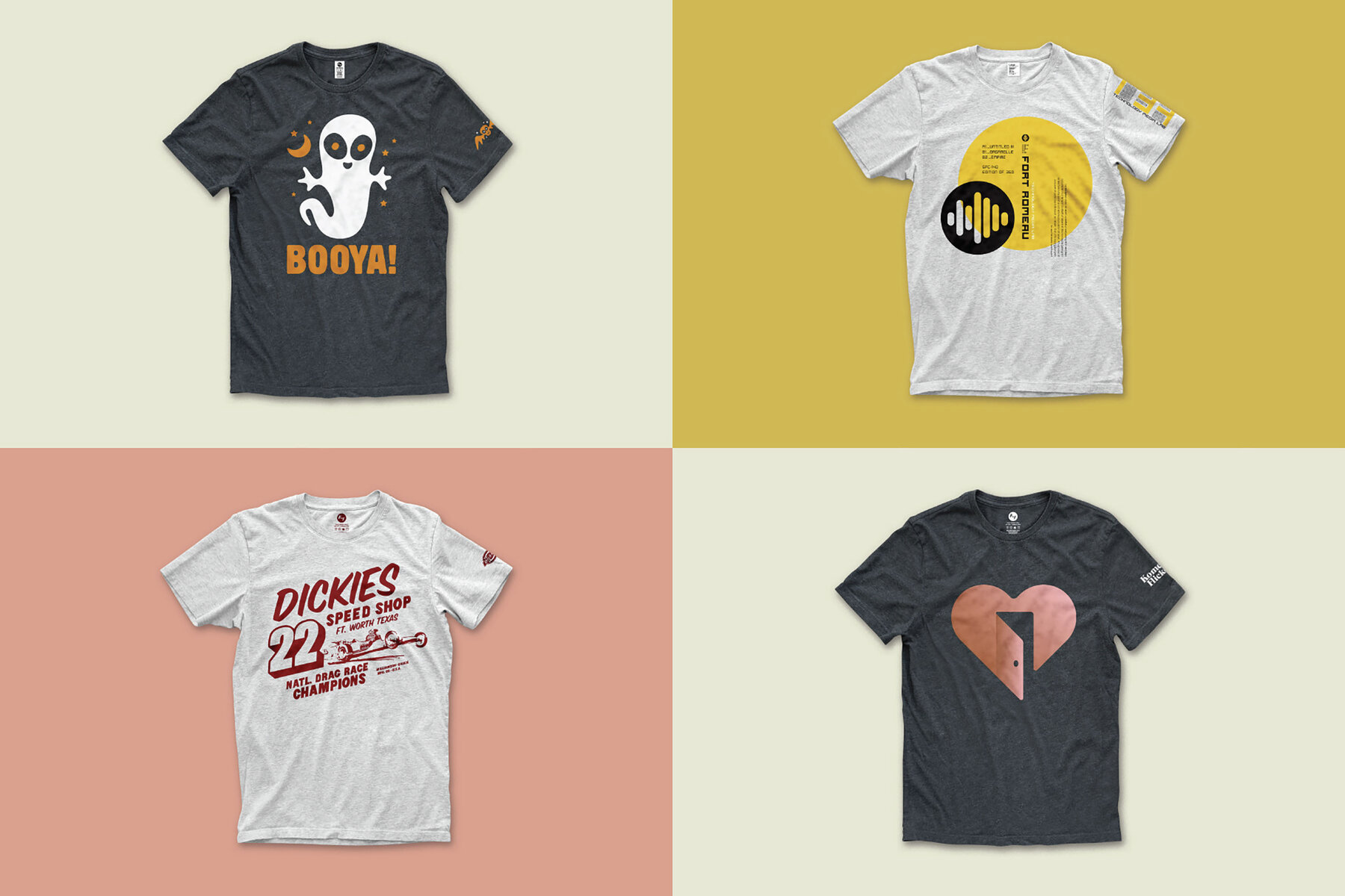 Gray T Shirt Mockups for Photoshop 8