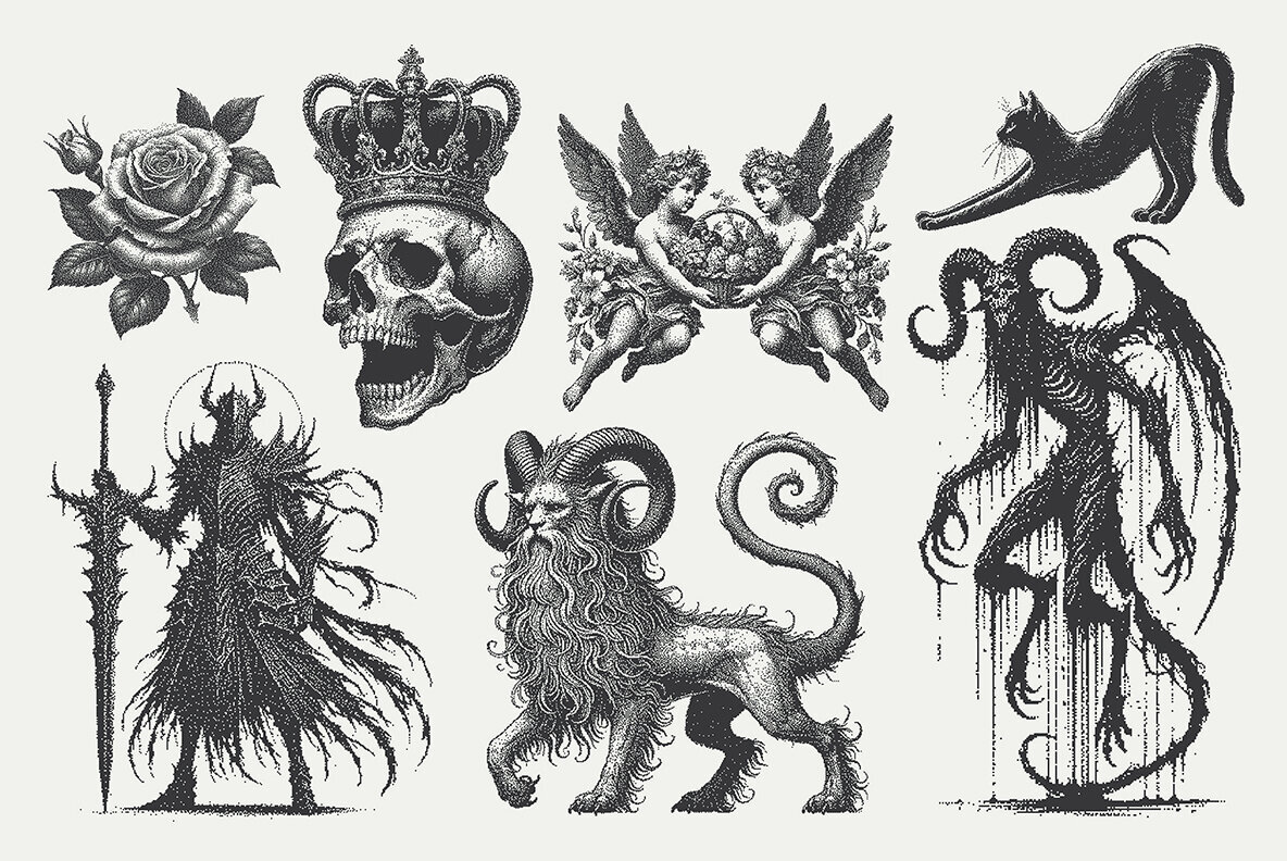 Morbid Pixels Graphic Pack 3