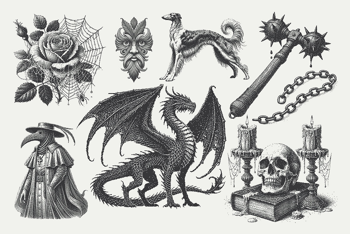 Morbid Pixels Graphic Pack 4