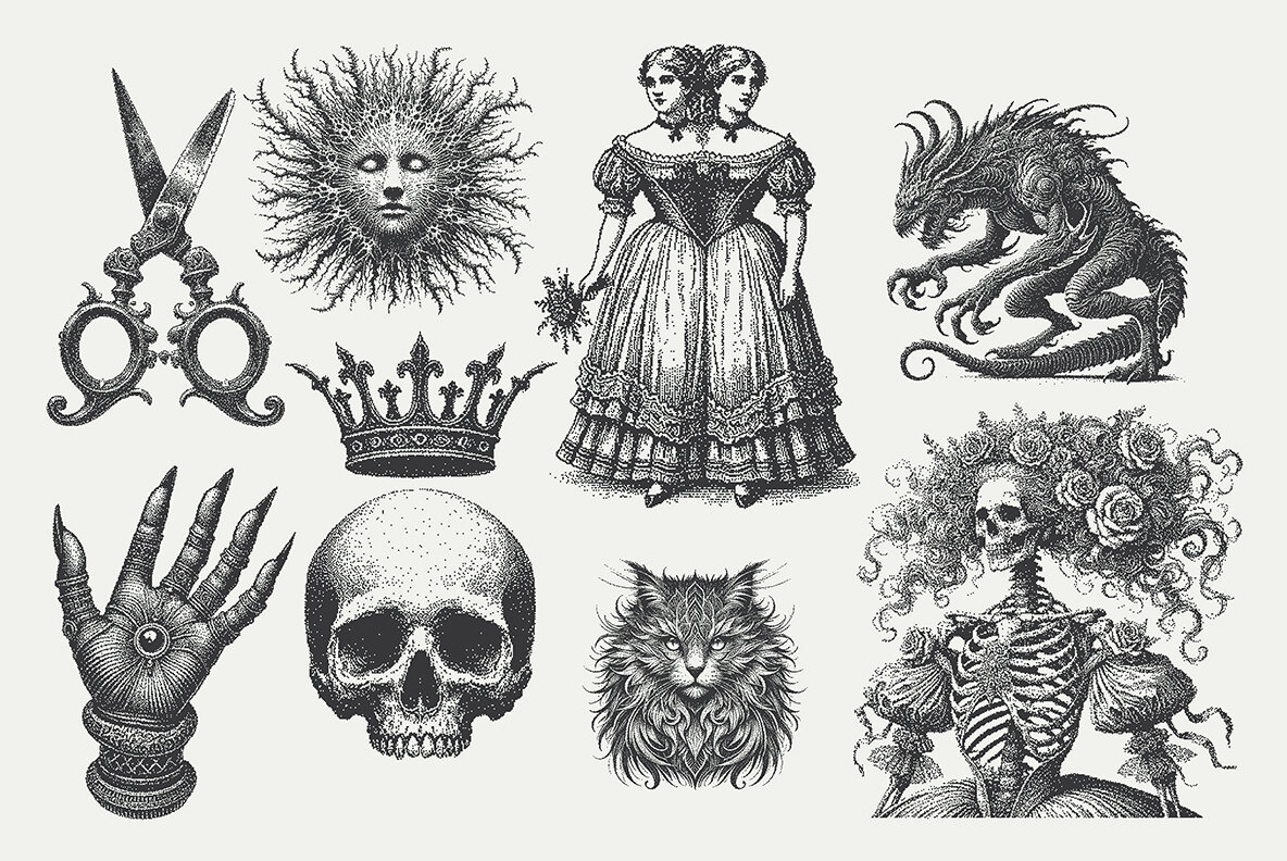 Morbid Pixels Graphic Pack 6