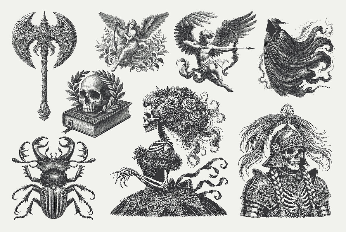 Morbid Pixels Graphic Pack 9