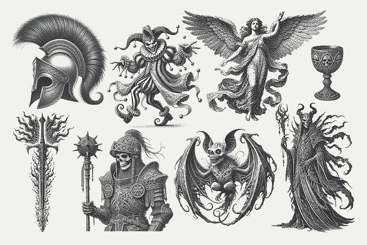 Morbid Pixels Graphic Pack 10