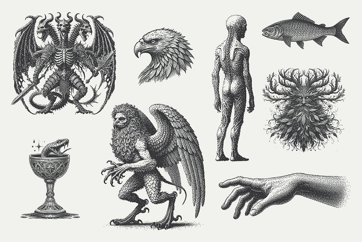 Morbid Pixels Graphic Pack 11