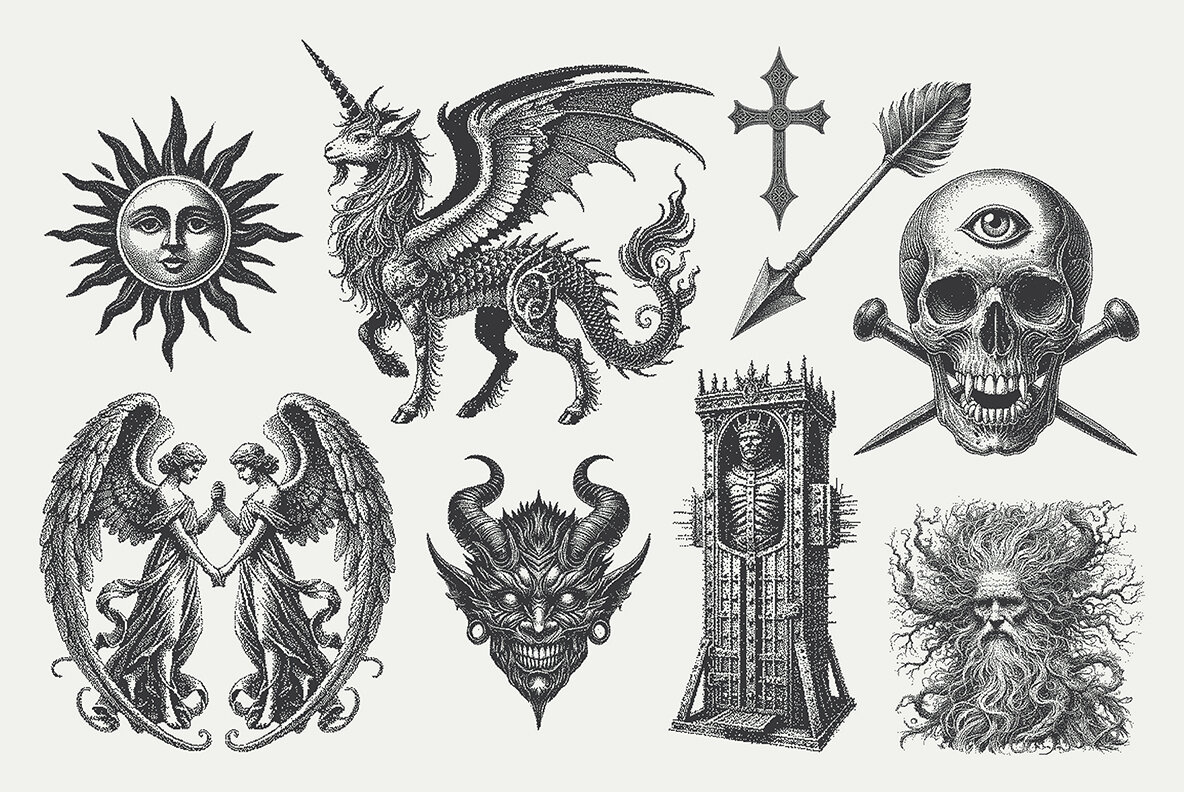 Morbid Pixels Graphic Pack 12