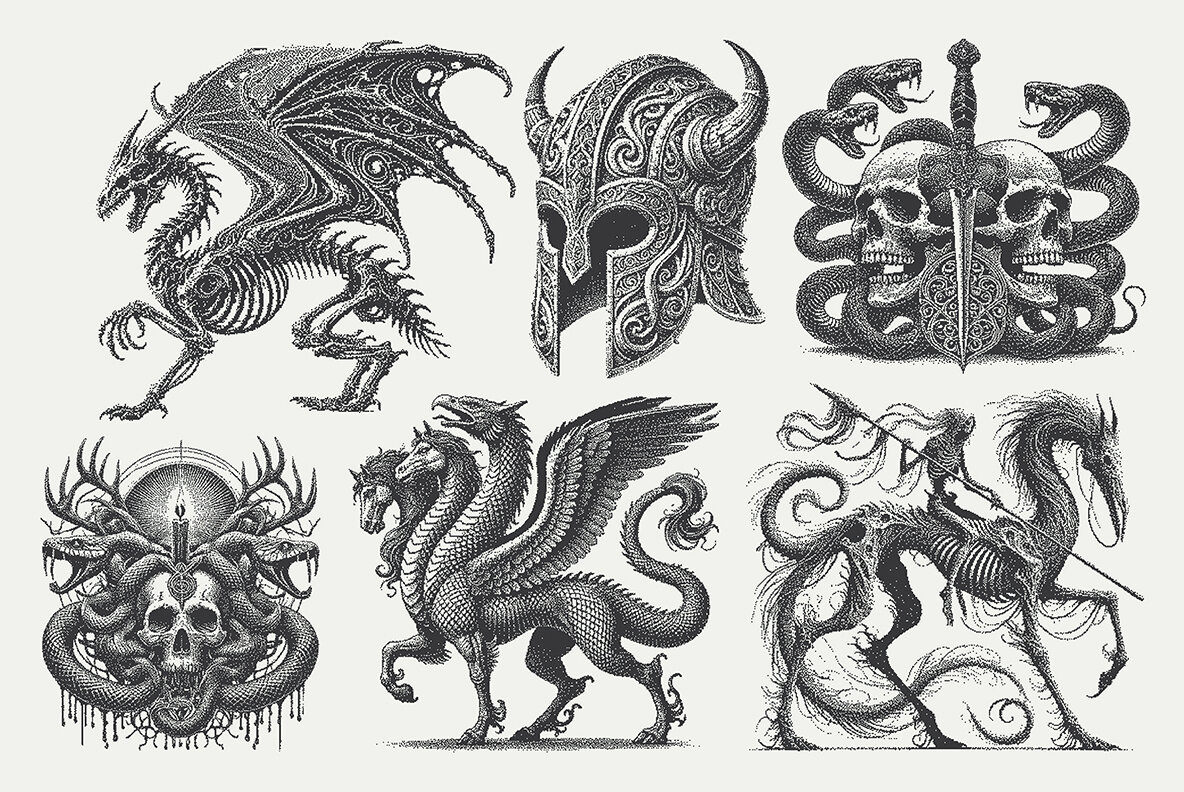 Morbid Pixels Graphic Pack 13