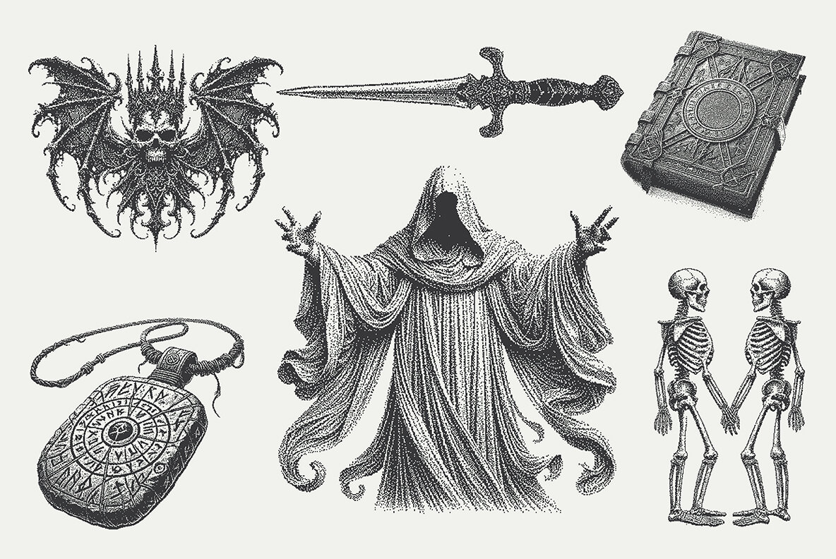 Morbid Pixels Graphic Pack 15