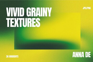 Vivid Grainy Gradient Textures