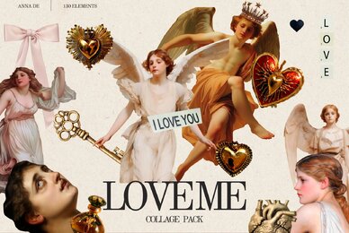 Love me Collage Pack