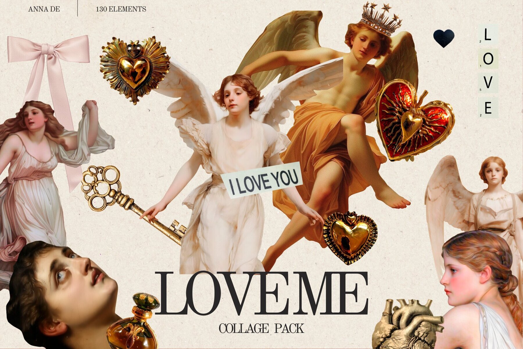 Love me Collage Pack 1