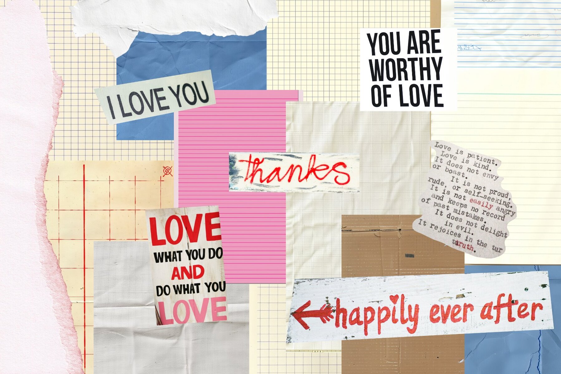 Love me Collage Pack 6