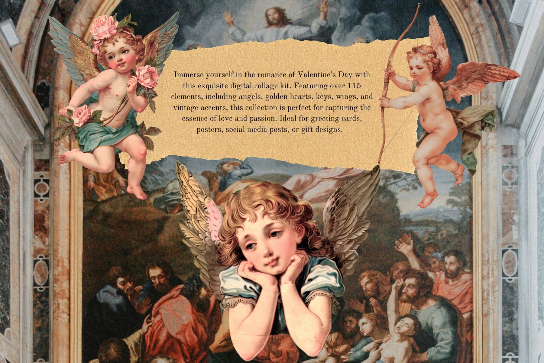 Love me Collage Pack 7