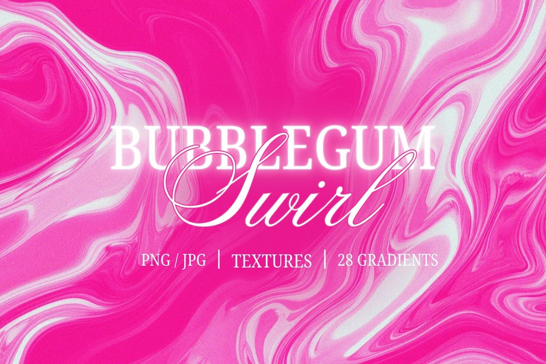 Bubblegum Swirl Gradient Textures 1