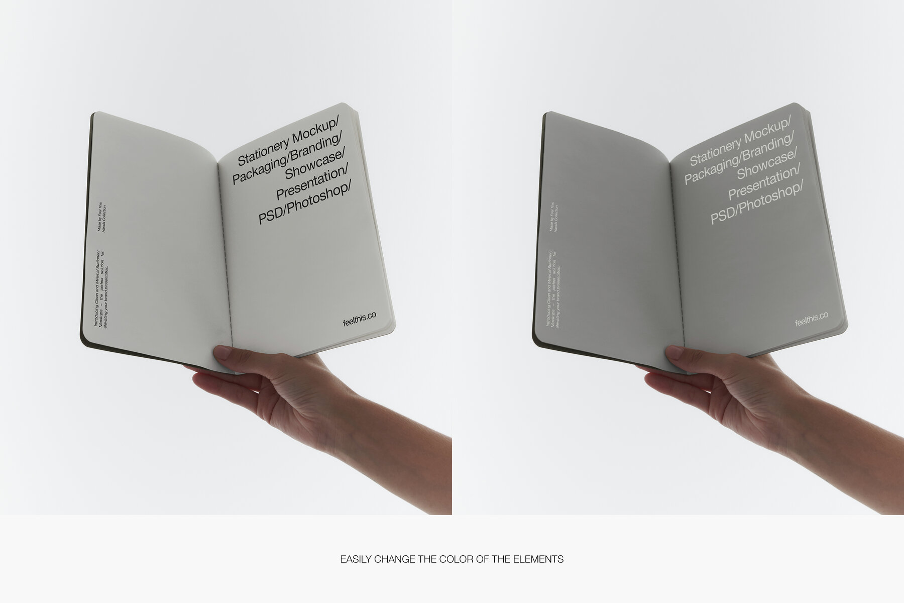 Poster A4 Flyer A5 Notebook and Magazine Mockups 6