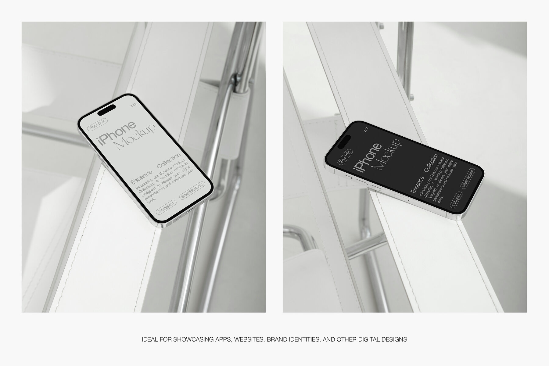 3 iPhone Mockups for Photoshop 3