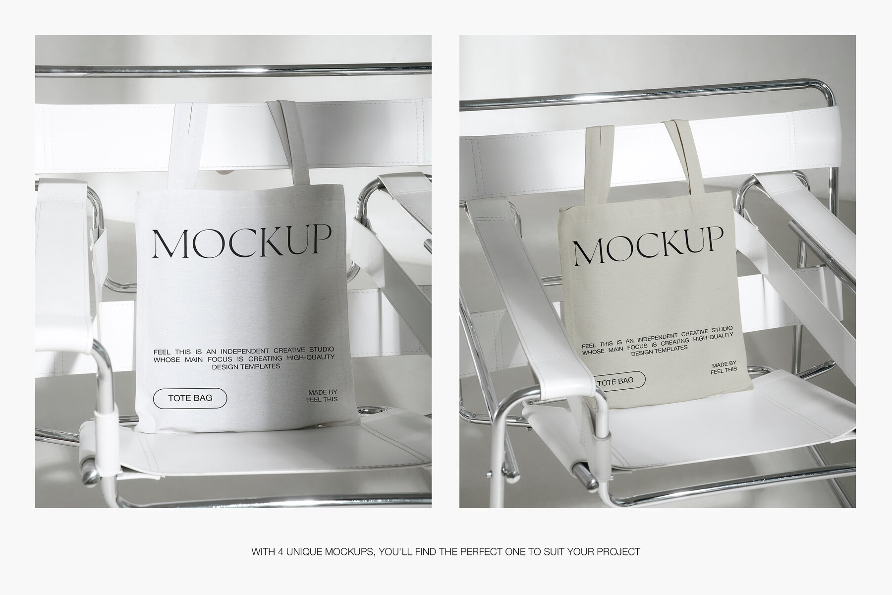 Tote Bag Mockups for Photoshop PSD 4